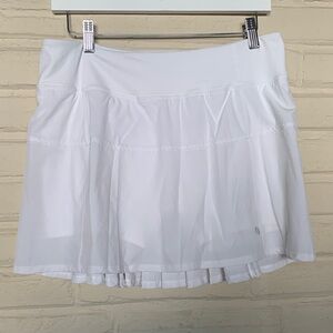 Lija White Mini Skirt
